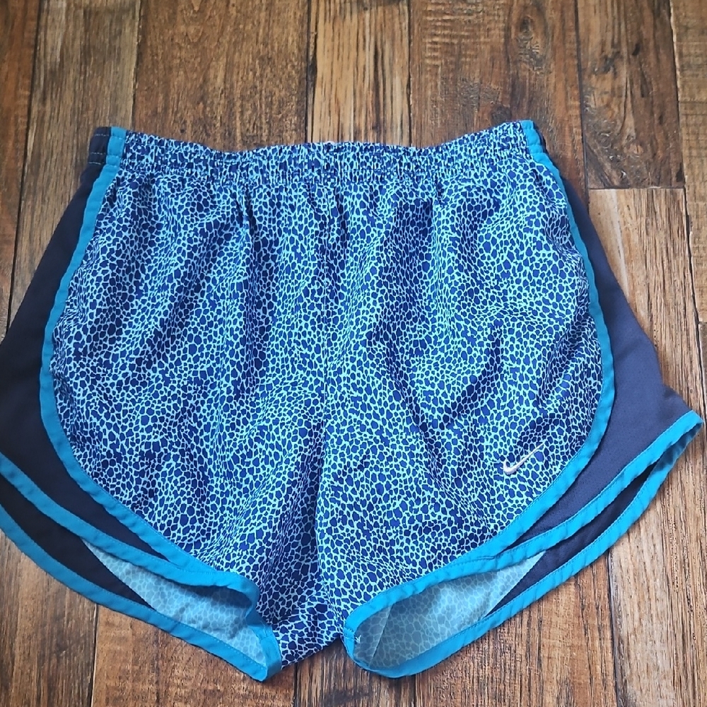Nike Women's‎ Blue Dri Fit Running Shorts, Athletic Shorts.
